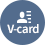 V-card 아이콘